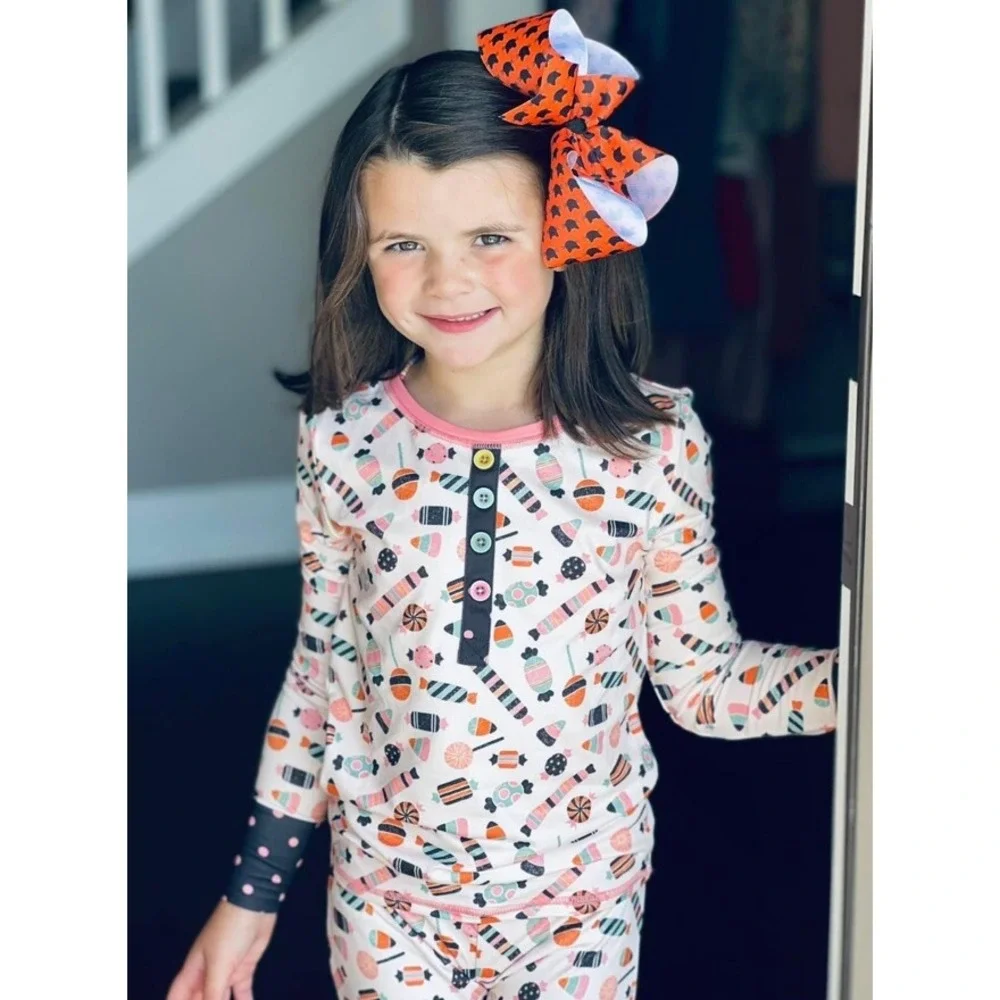 Matilda Jane Girls Sweet‎ Treats Halloween Pajamas Pjs Size 10 New